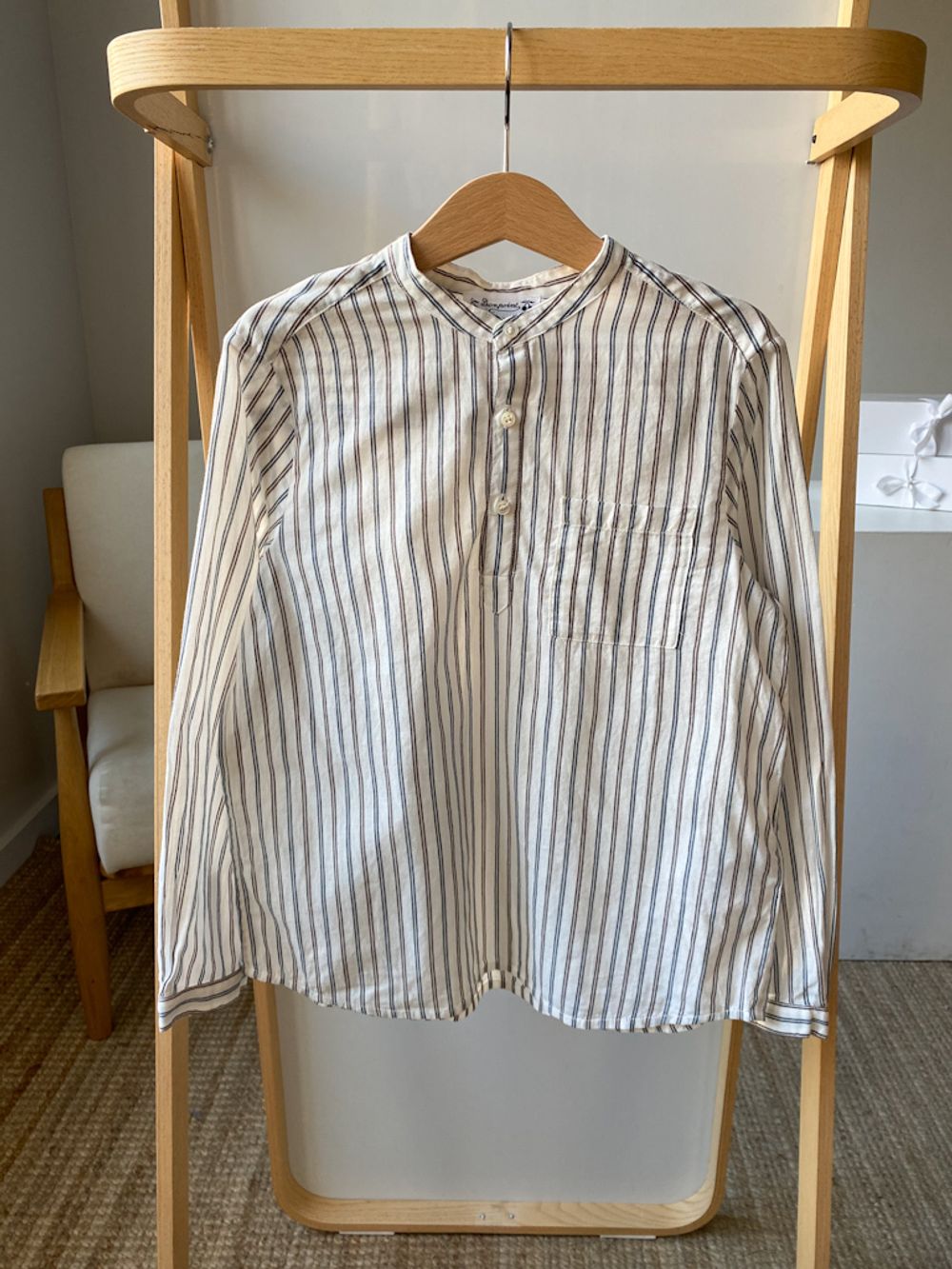 Хлопковая рубашка Bonpoint, 128