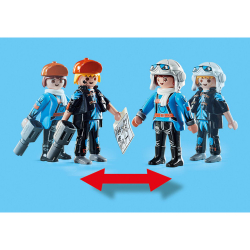 Игровой набор Playmobil 70831 Воздушное каскадёрское шоу Биплан Феникс 70831 45 деталей — фото 5