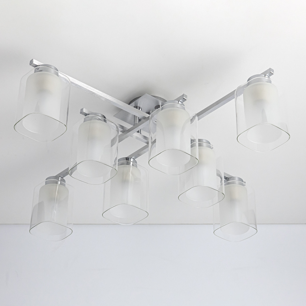 Citilux Диез CL111180 Люстра потолочная Алюминий