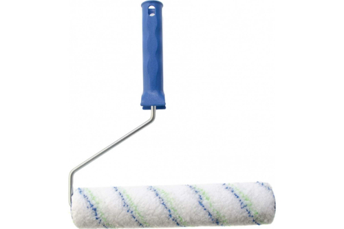 80193 Валик "Водные краски", 250 мм, ворс 12мм, D - 36 мм, D ручки - 6 мм, полиэстер Сибртех