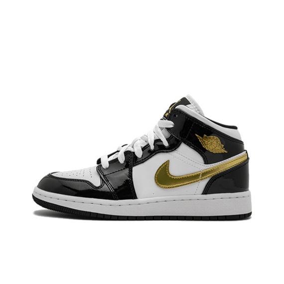 Иордания Air Jordan 1 Детские баскетбольные кроссовки МИД Топ Юнисекс