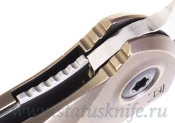 Нож CKF Sokosha One-Off (полированный дамаск, оранжевый карбон)фотография - 8