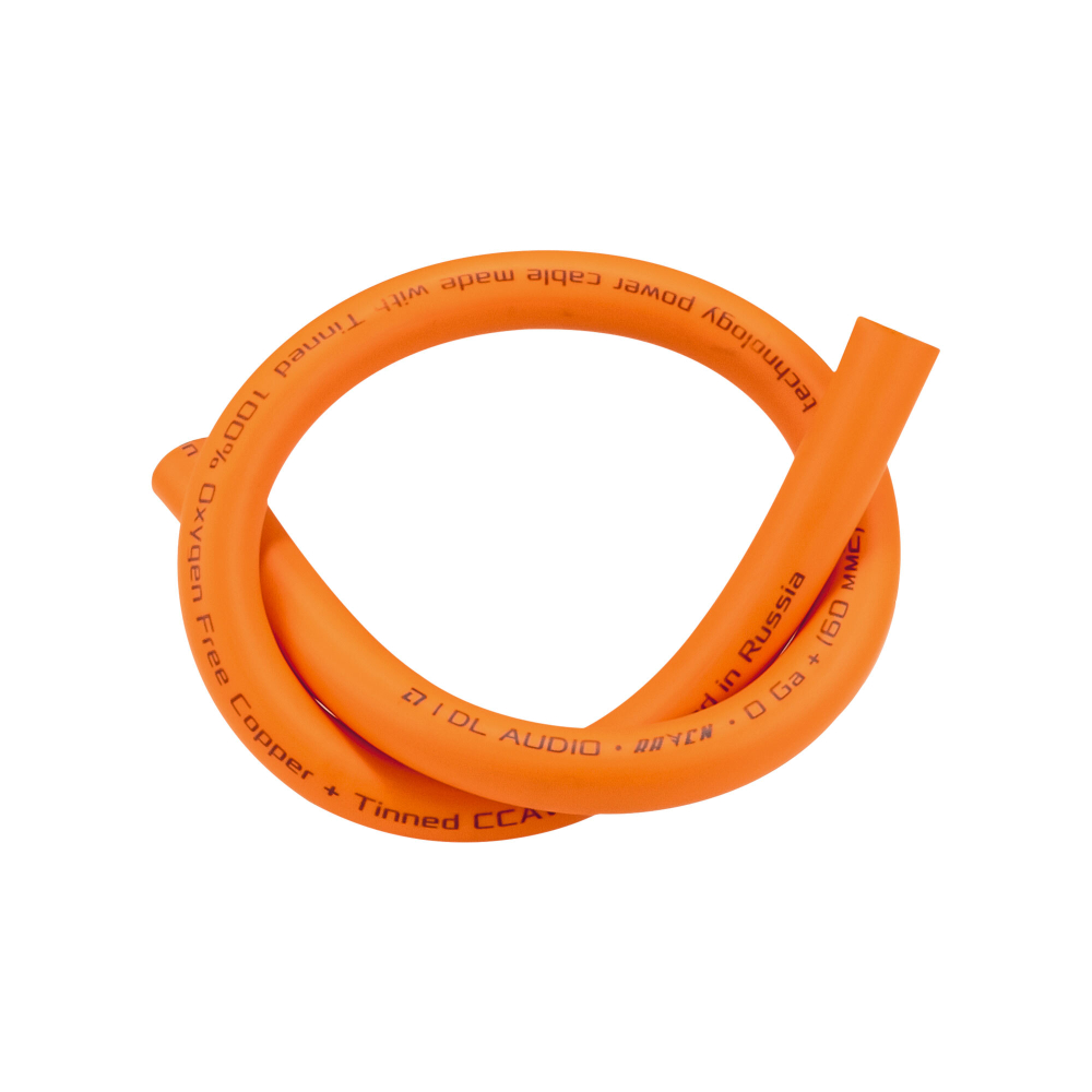 DL Audio Raven Power Cable 0 Ga Orange (60 мм²) силовой кабель