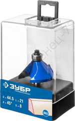 ЗУБР 44,5x23мм, фреза кромочная калевочная(фасочная) №9