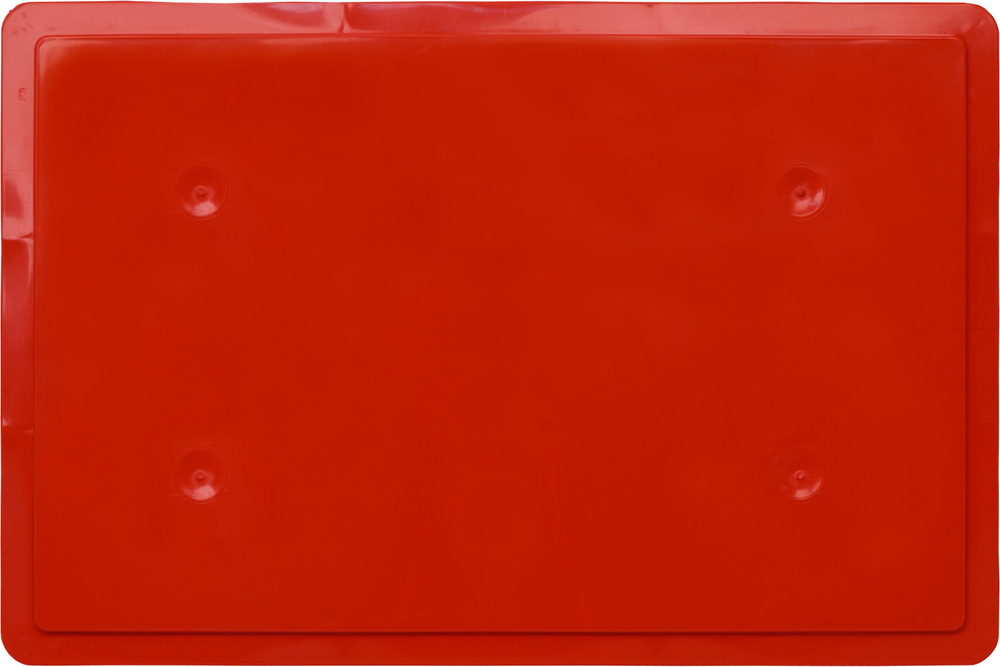 Ящик сплошной 600×400×75 мм, объем 15 л., арт.: 423-1, зелёный, код: 05544