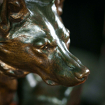 Бронзовая скульптура «Овчарки»