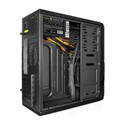 Корпус для компьютера Exegate EX278395RUS Корпус Miditower Exegate XP-329S Black, ATX, , 2*USB, Audio