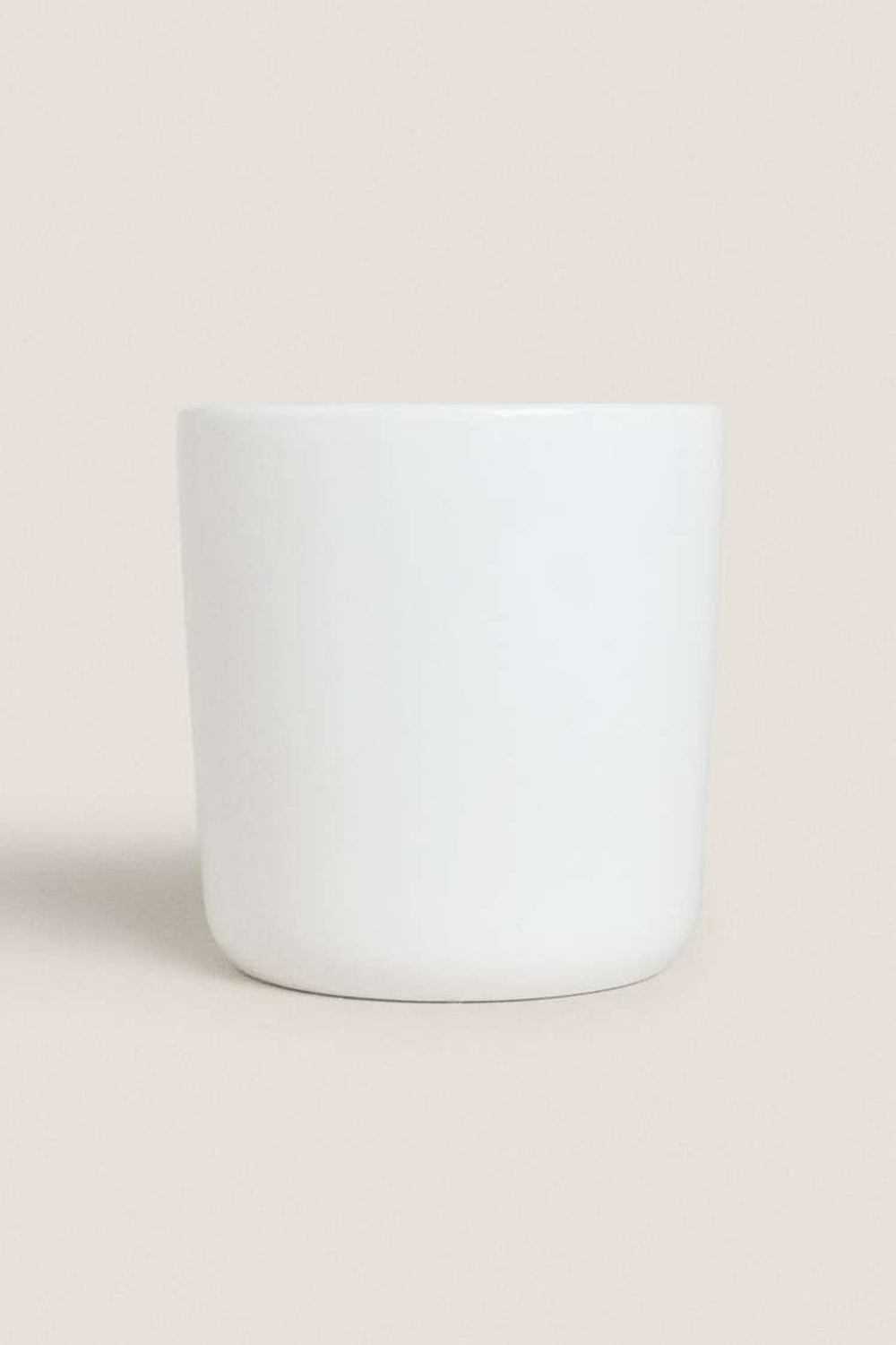 ZARA HOME КЕРАМИЧЕСКАЯ КРУЖКА, БЕЛЫЙ