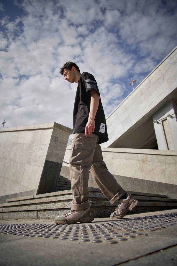 Футболка Loose-fit Черная - фото 4