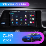 Teyes CC4 Pro 9" для Toyota C-HR 2016+ (прав)