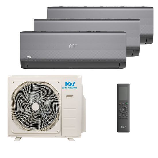 Мультисплит система на 3 комнаты MDV MDSALF-09HRFN8 x 3 / MD3O-21HFN8