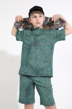 Костюм для мальчика Дым-1 Виотекс ЗЕЛЁНЫЙ