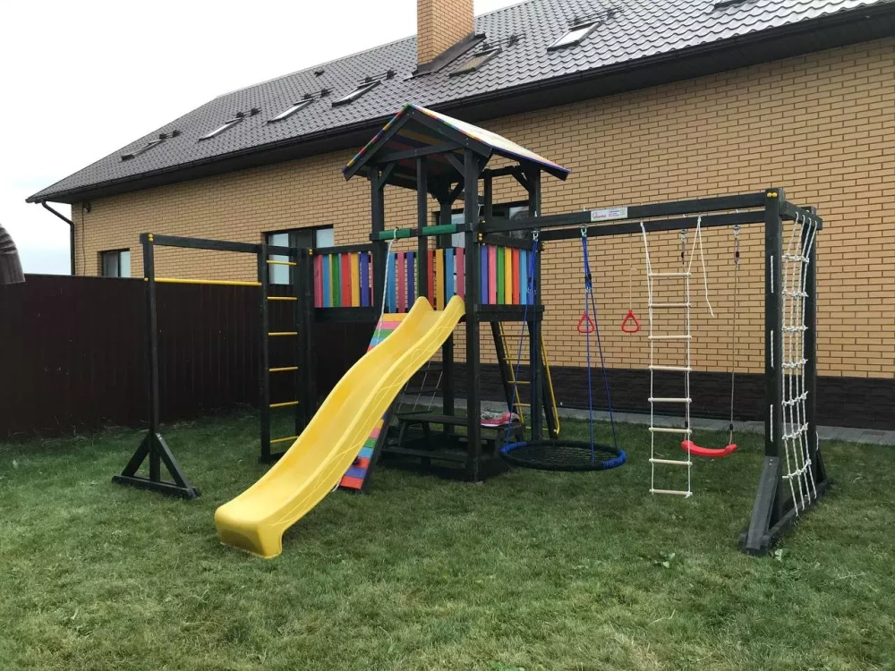 Детская площадка Савушка - 3 (BLACK)