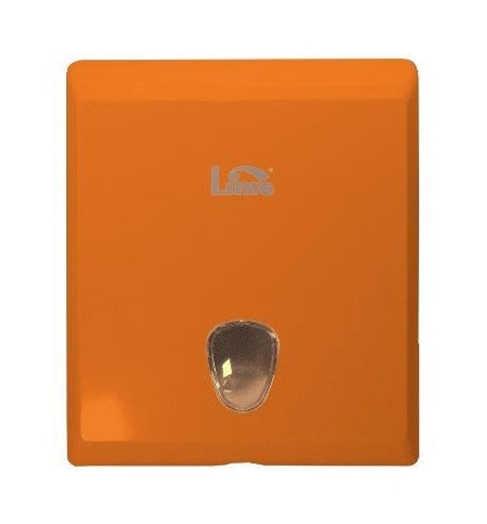 Диспенсер д/полотенец Z-укл. LIME оранжевый (927003)