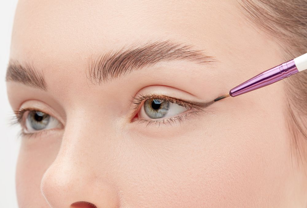 Тонкая кисть для подводки ManlyPro - К42