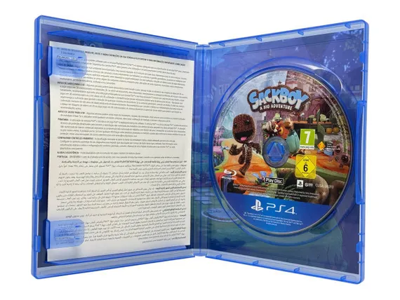 PS4 Сэкбой: Большое приключение/Sackboy A Big Adventure (Б/У, Английская версия, CUSA-06313)