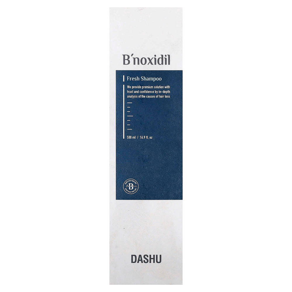 Dashu, B'noxidil, свежий шампунь, 500 мл (16,9 жидк. унц.)