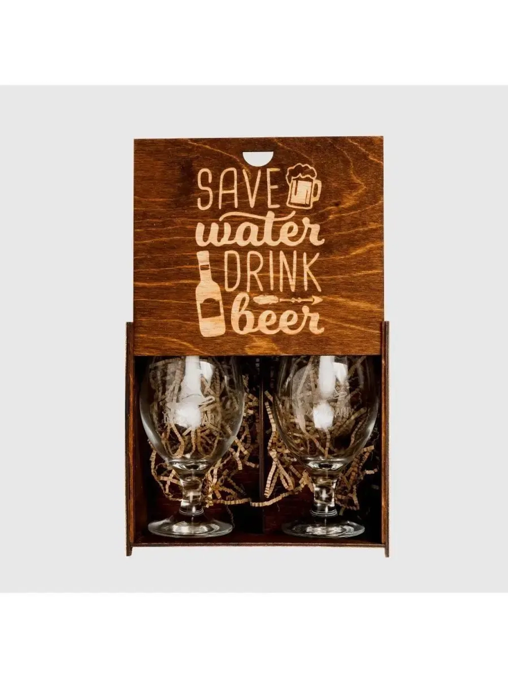 Набор бокалов в подарочной коробке 2 шт