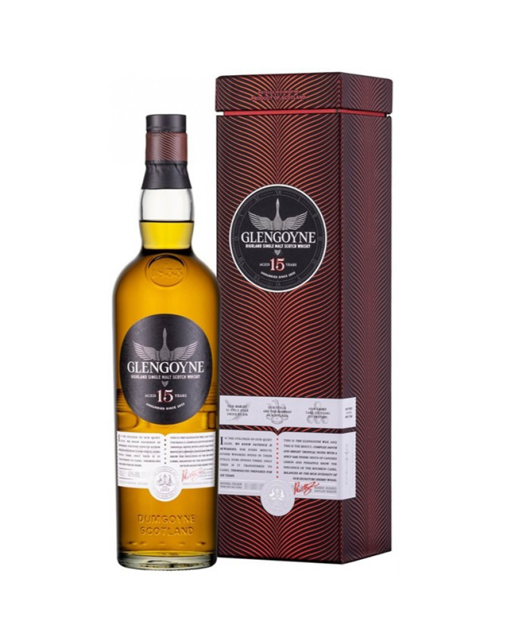 Glengoyne Highland Single Malt Scotch Whisky 15 y.o. 0,7 л.