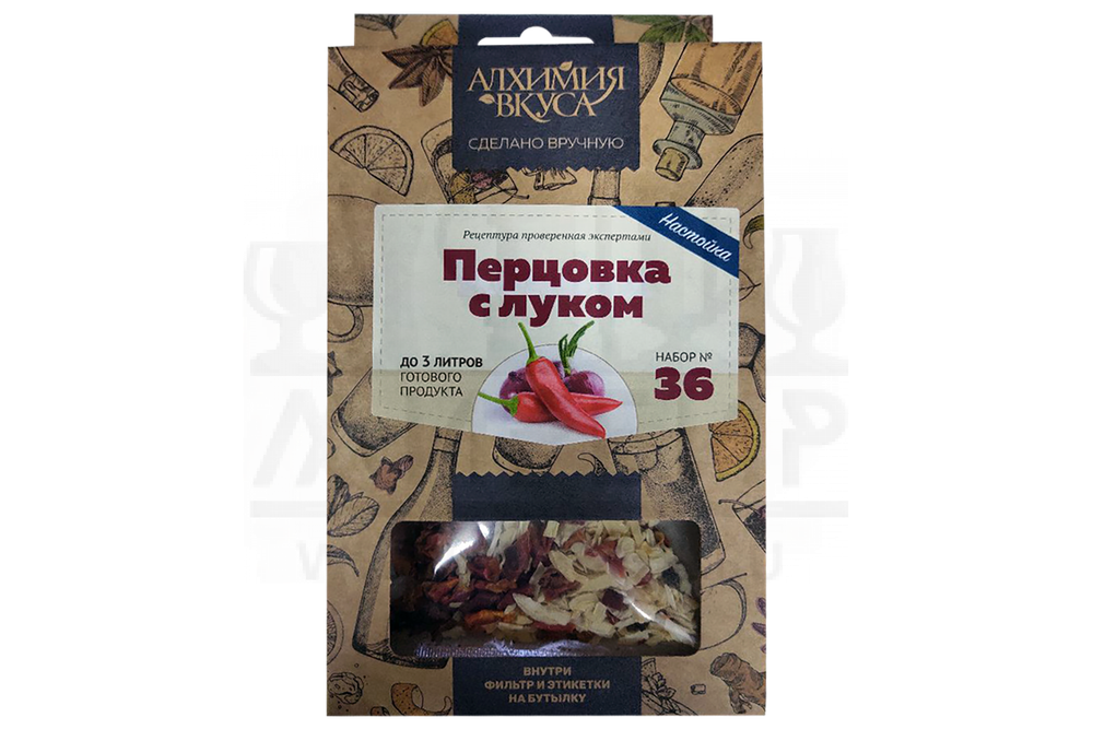 Набор Алхимия вкуса № 36 для приготовления настойки "Перцовка с луком", 24 г