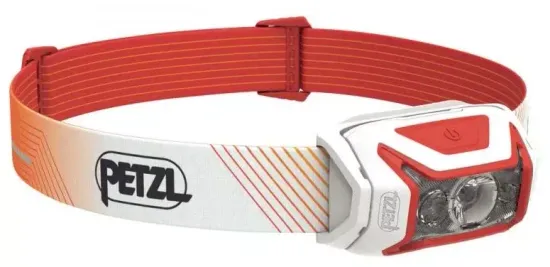 Фонарь светодиодный налобный Petzl Actik Core красный