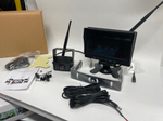 Камера (Wi-Fi) заднего вида для грузовика (автобуса) с монитором, видеорегистратор для грузовика (автобуса, погрузчика) 12/24В с камерой, модель: DW701 (1 шт. / комплект)