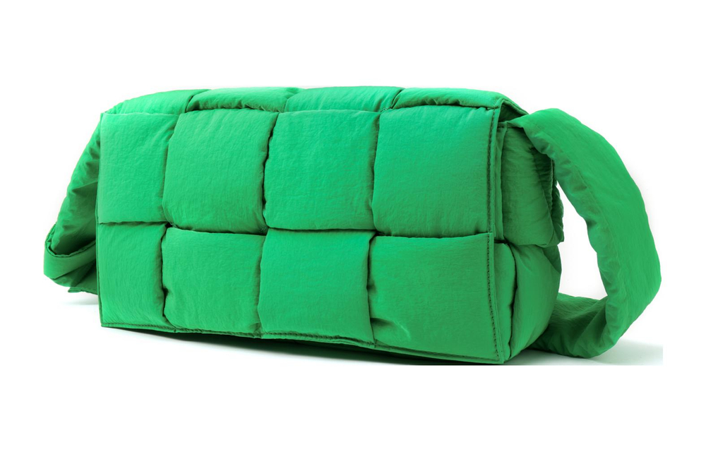 Bottega Veneta Padded Tech Cassette Parakeet