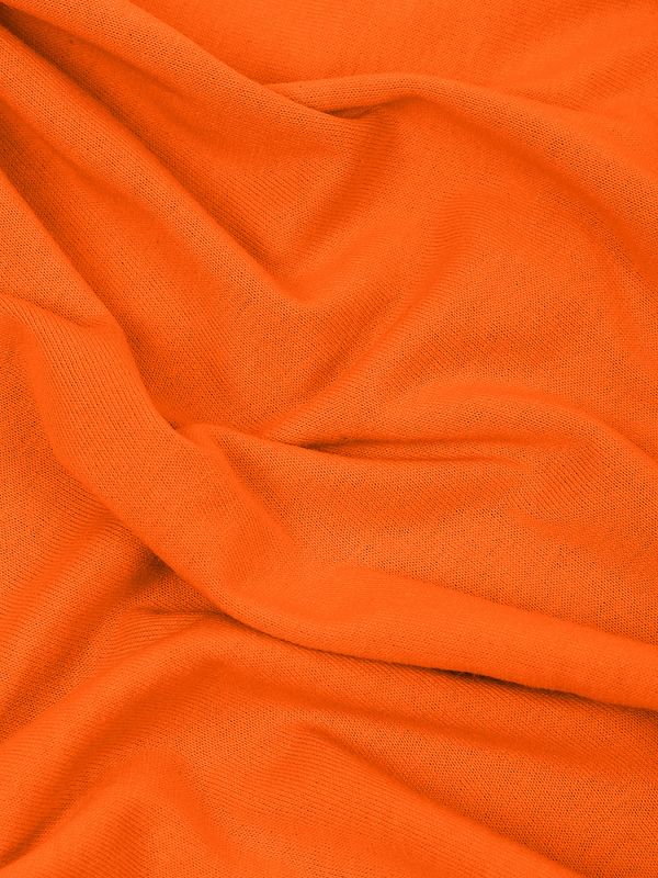 Кулирка 145 г/м², 100+100 см / 1 метр, хлопок, опененд, оранжевый 16-1362