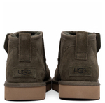 Ugg Mens Classic Ultra Mini Zip Boot Khaki