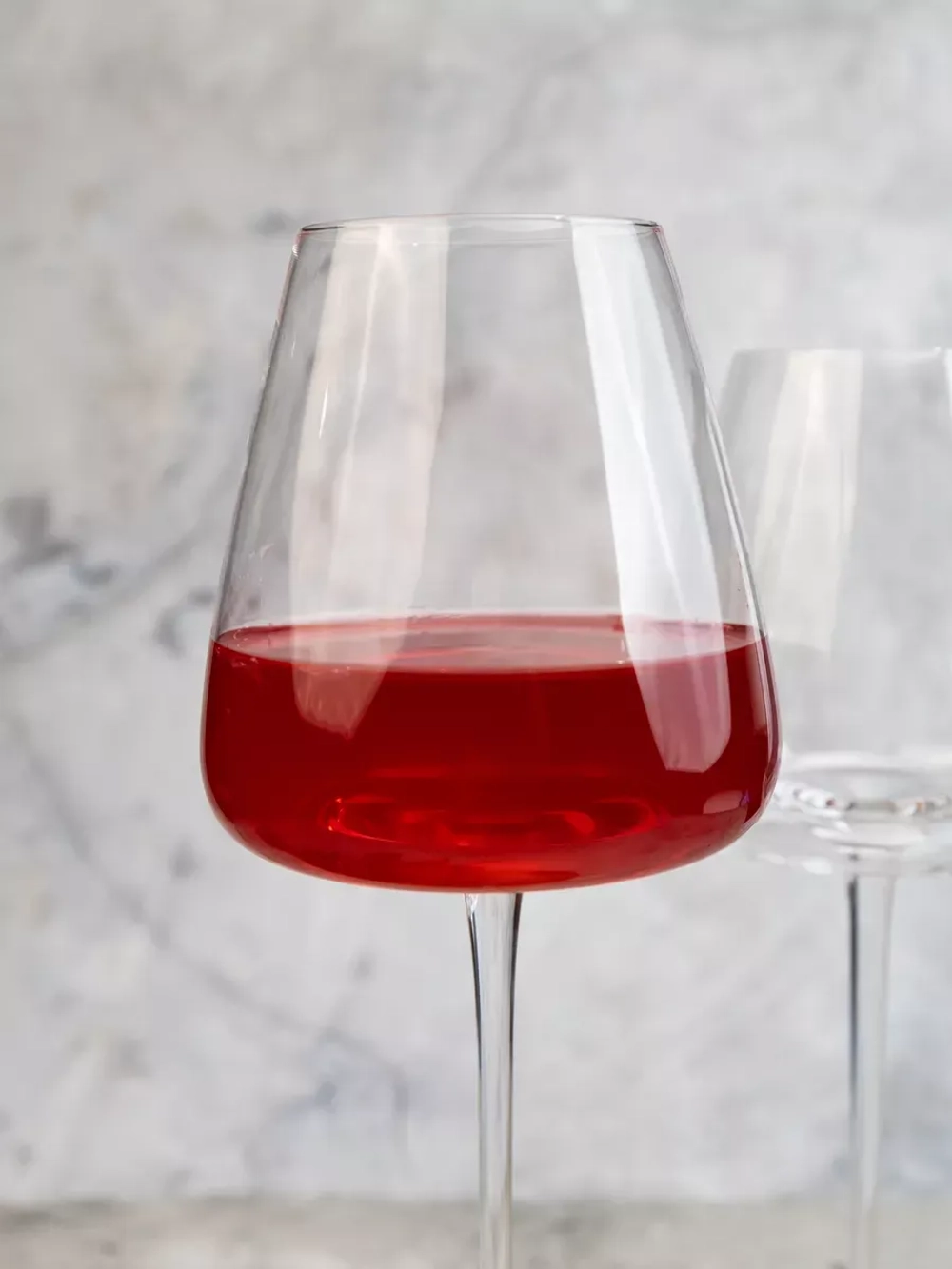 Бокал для вина на длинной ножке, 550 мл, 2 шт