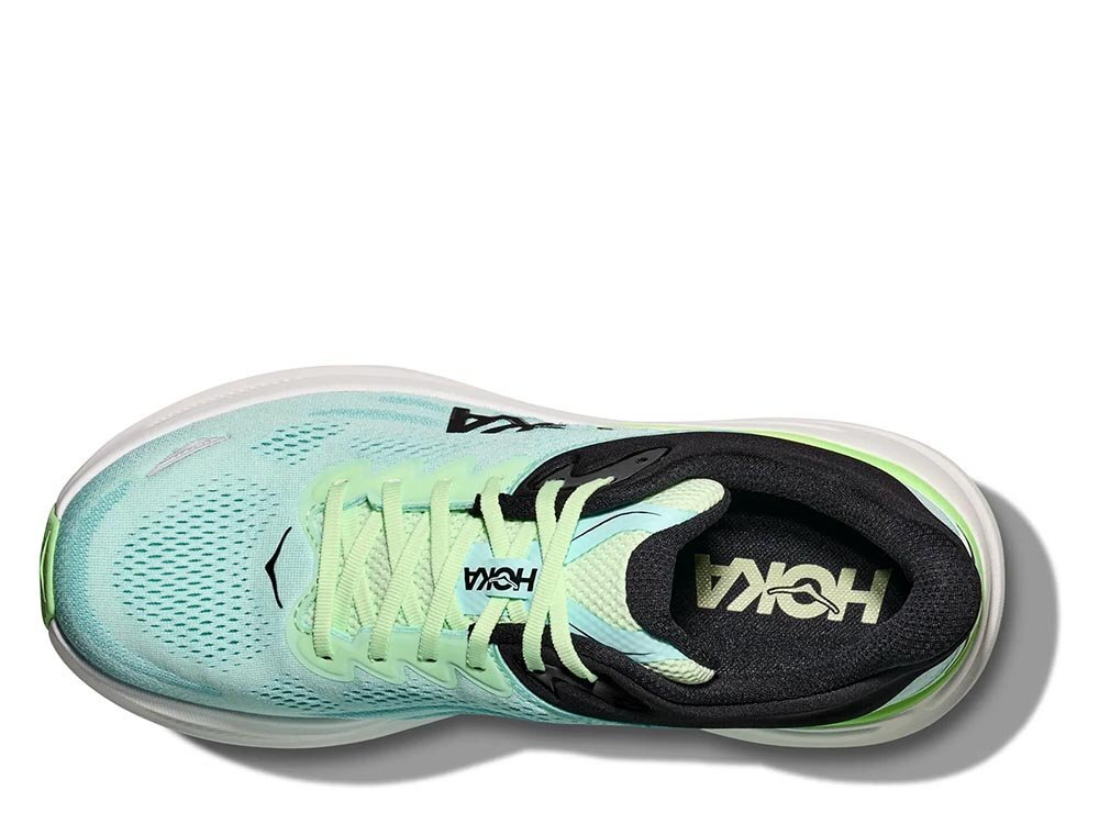 Кроссовки для бега мужские Hoka Bondi 9 М Мятно-Черные