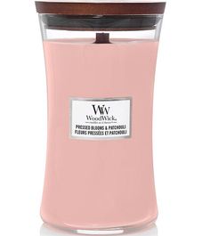 Цветы пачули, ароматическая свеча, WoodWick