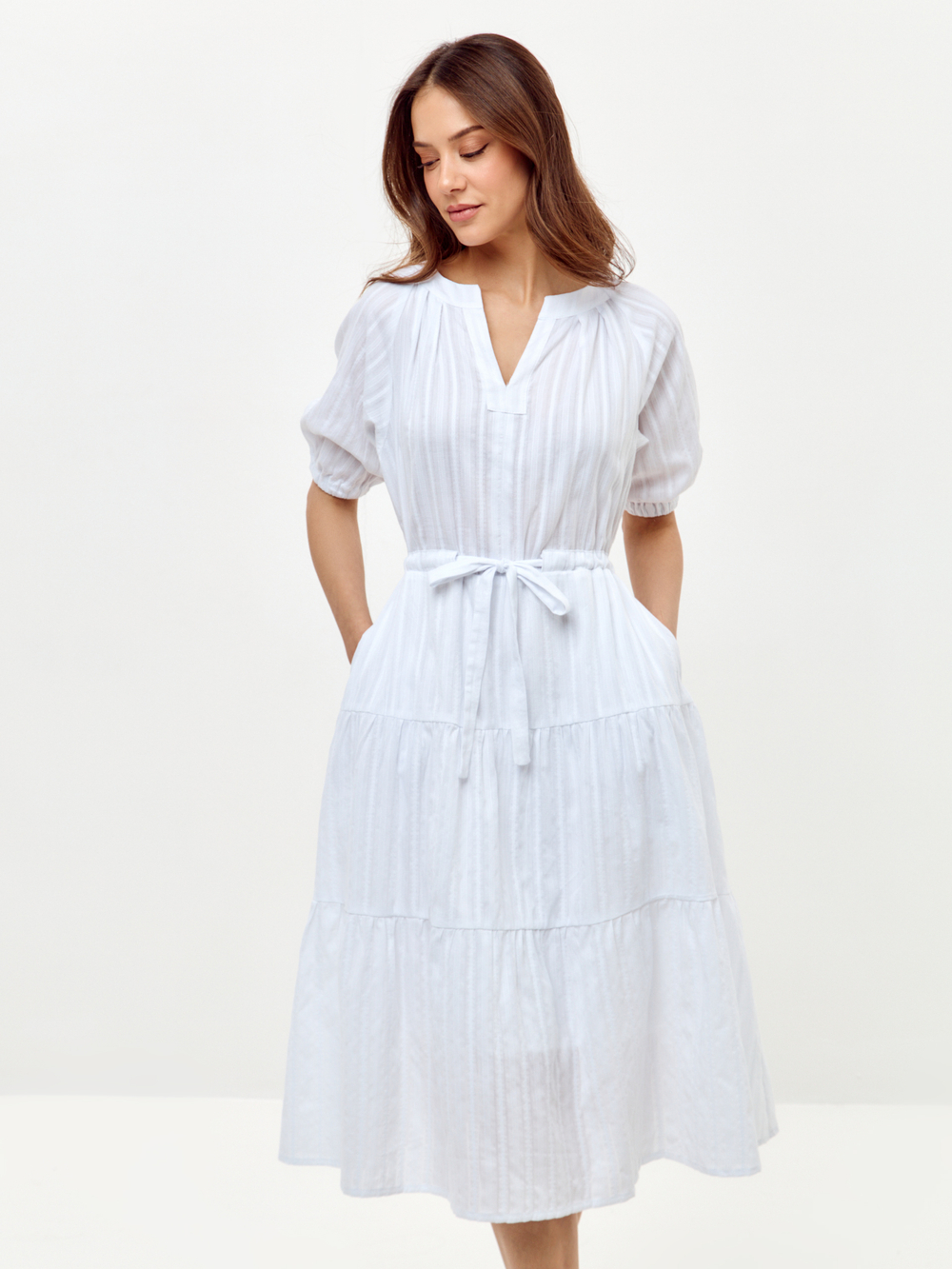 Trends Brands Base Платье Жен 09_04_dr794ss_white_sw Белый