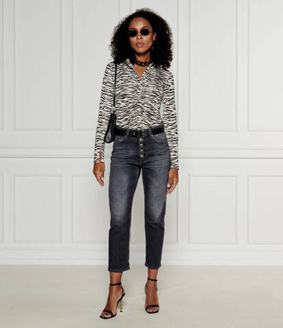 Джинсы KOONS DONDUP - made in Italy - серый(DP268B DS0215D HS7)