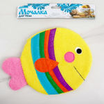 Мочалка варежка детская, "Рыбка", цвет МИКС 1887475