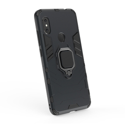 Противоударный чехол с кольцом Panther Case для Xiaomi Redmi Note 6 Pro