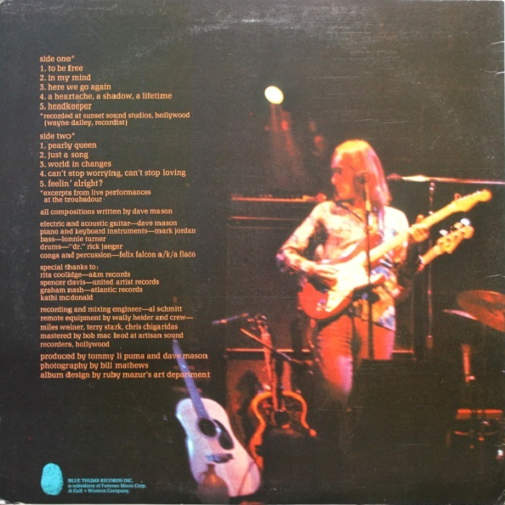 Dave Mason / Headkeeper (LP)