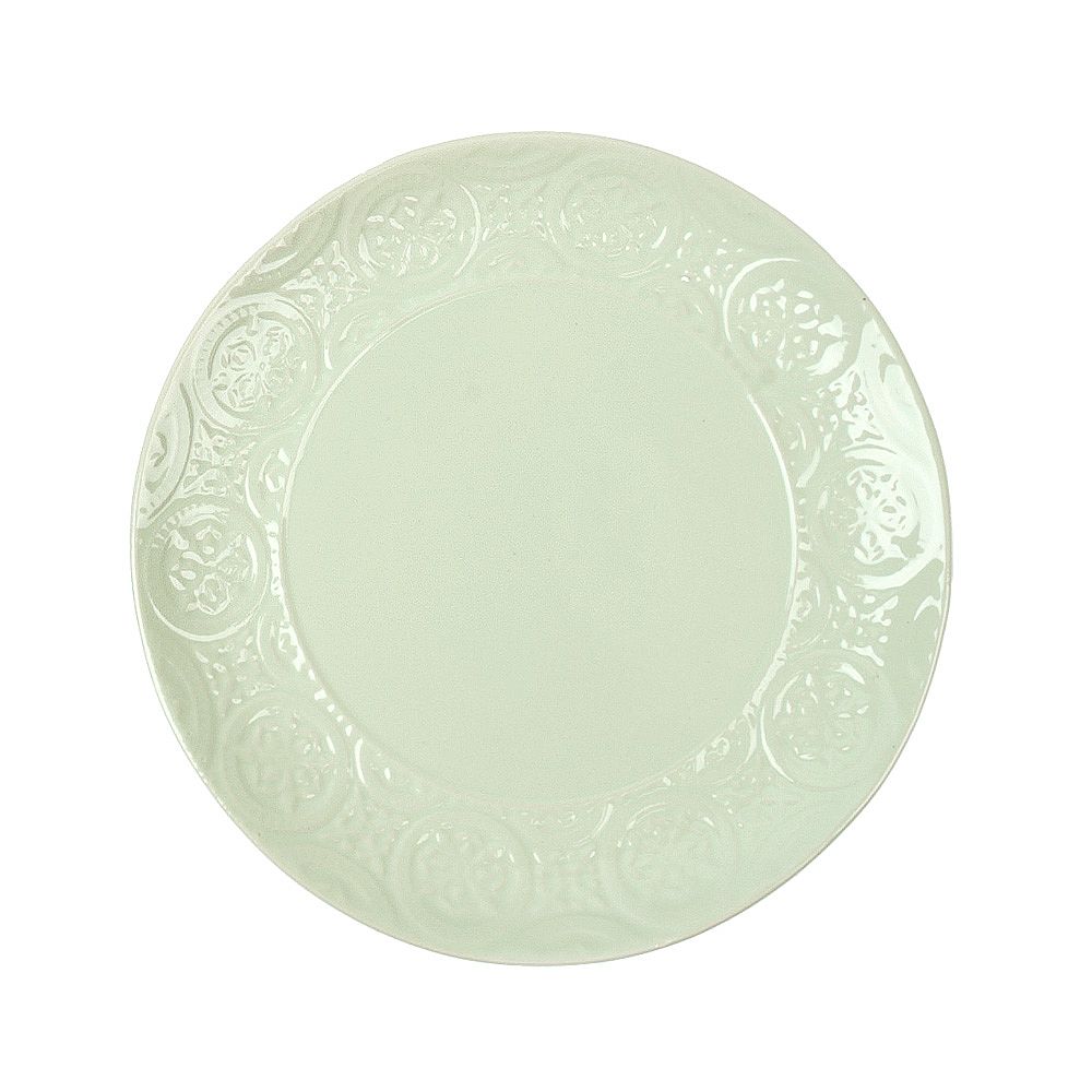 Блюдо сервировочное "Пастель" d=20см. h=2см. (4вида) (min4) (транспортная упаковка)