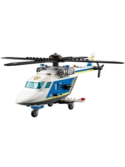 Конструктор Сити Погоня на полицейском вертолёте 236 деталей