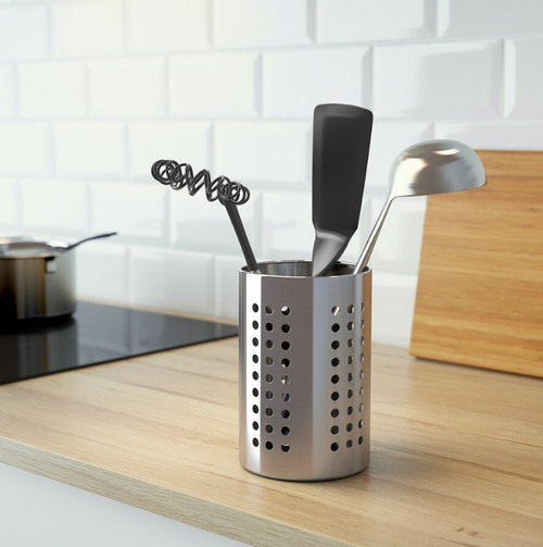 ОРДНИНГ ORDNING Лоток для приборов 18 см, нерж. сталь