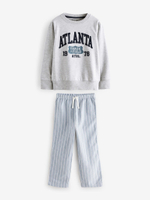 Пижама для мальчика Next 399-502, Серый, Голубой