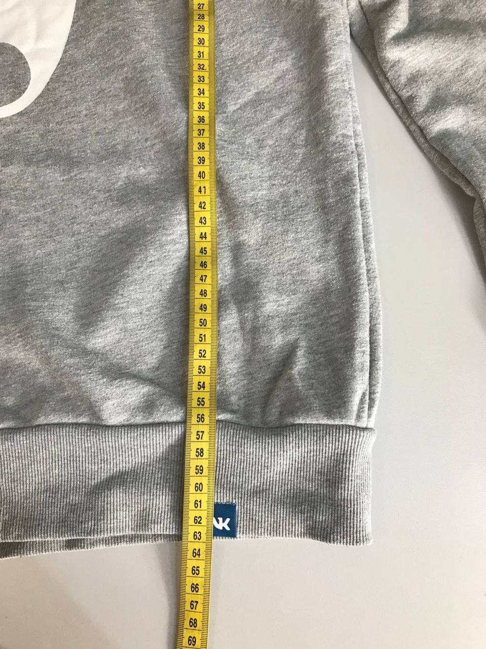 Толстовка VK с принтом, маркировка М, визуально на 46 размер