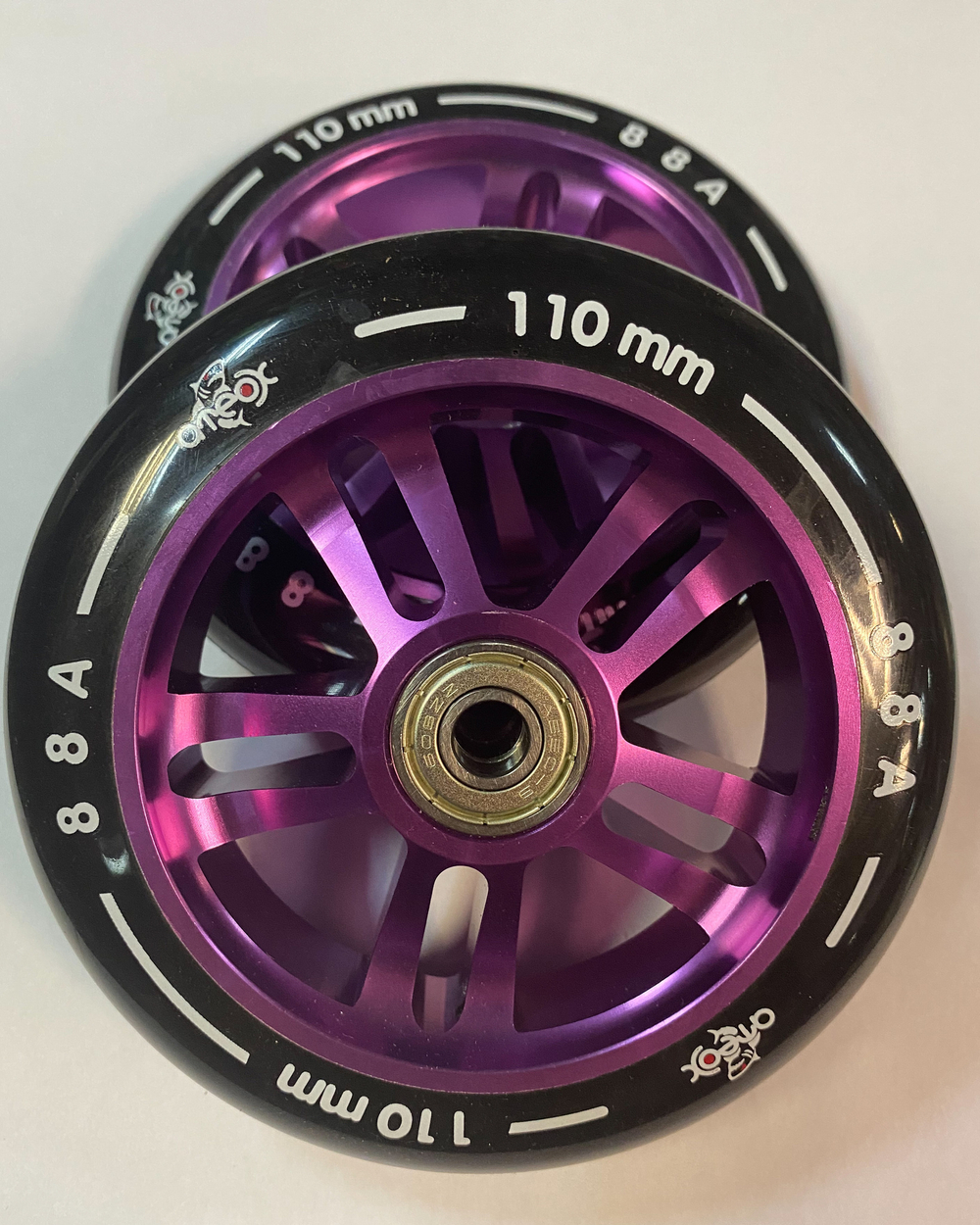 Колеса Ateox 110mm Black/Purple