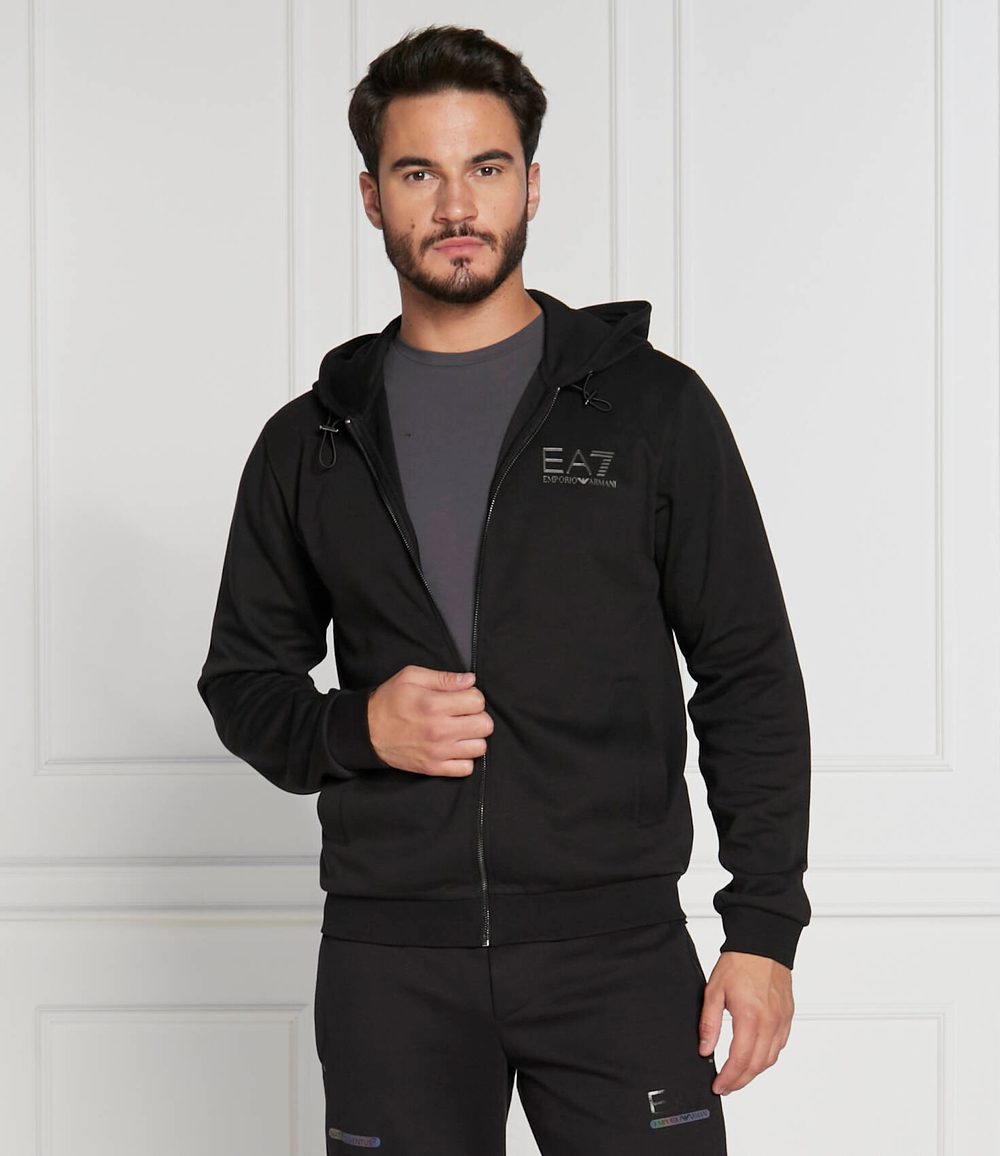 Худи EA7 - черный(6LPM82 PJARZ)