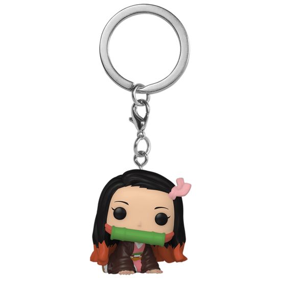 Брелок Funko Pocket POP! Demon Slayer Nezuko Kamado 65622 / Брелок по мотива аниме "Клинок, рассекающий демонов", Незуко Камадо