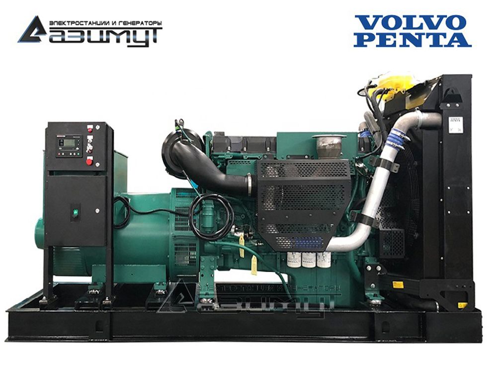 Дизельный генератор Азимут АД-280С-Т400-1РМ23 Volvo Penta