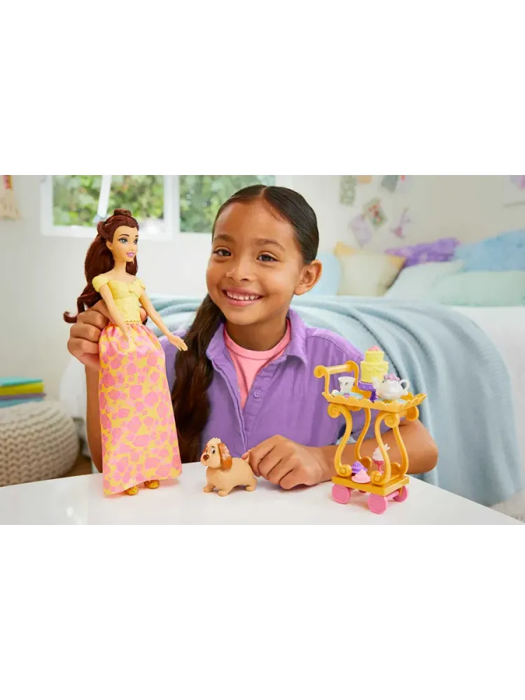 Кукла Mattel Disney Princess Белль - Чайная церемония HLW20