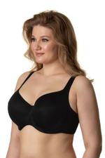Бюстгальтер на каркасах с мягкой чашкой (Размер: 70E) (Цвет: черный)