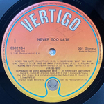 Status Quo - Never Too Late (Англия 1981г.)