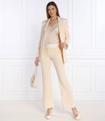 Сатиновый топ Patrizia Pepe - бежевый(8C0694 A100)